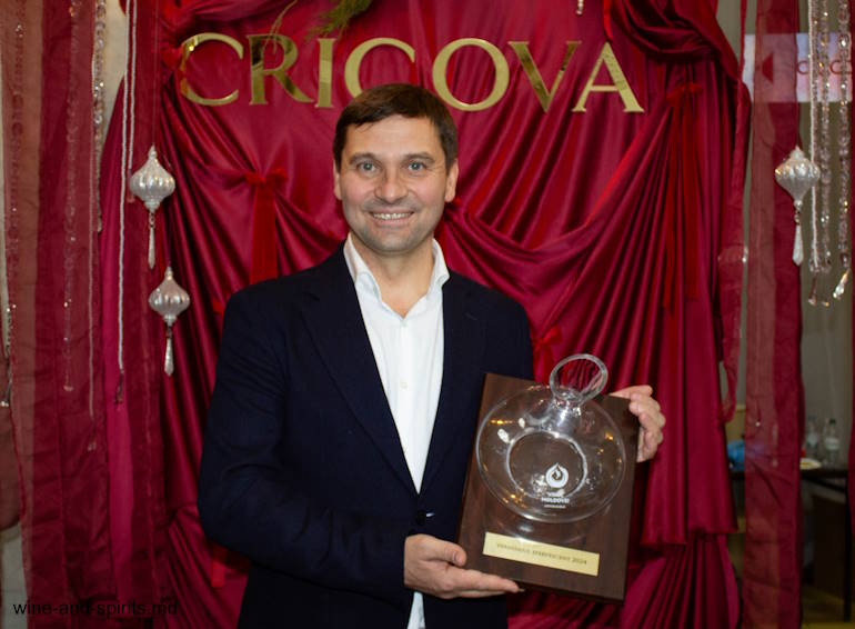 Лучшим игристым вином» названо Pinot Gris Methode traditionnelle extra sec от Cricova